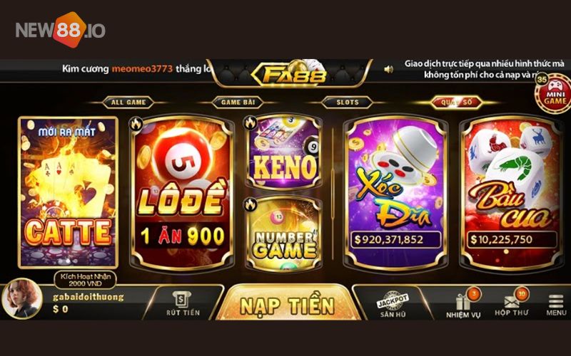 Fa88 Club - Casino trực tuyến, game slot đổi thưởng siêu hot 7 Khuyến mãi cực sốc tại Fa88 Club