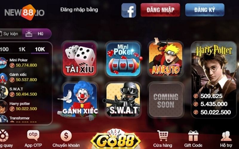 Gold88 – Cổng game slot đổi thưởng đáng chơi nhất hiện nay 7 Kho game tại Go88 đặc sắc