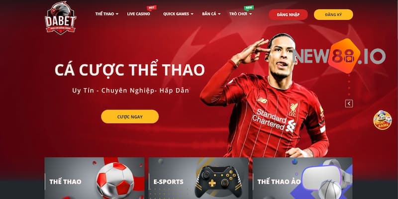 Nhà cái Dabet - Sân chơi mang đẳng cấp thế giới từ Hòa Kỳ 5 Dabet