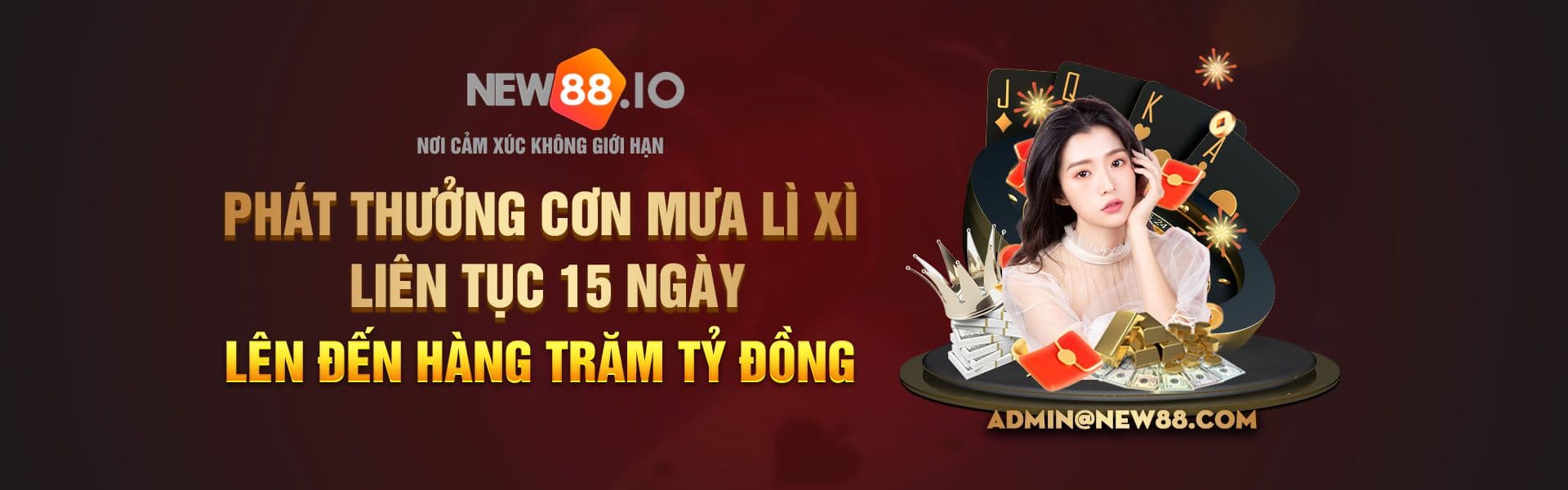 new88 phát thưởng lì xì liên tục 15 ngày